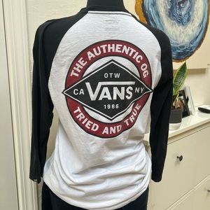 Vans Off the Wall 3/4 sleeve Tee